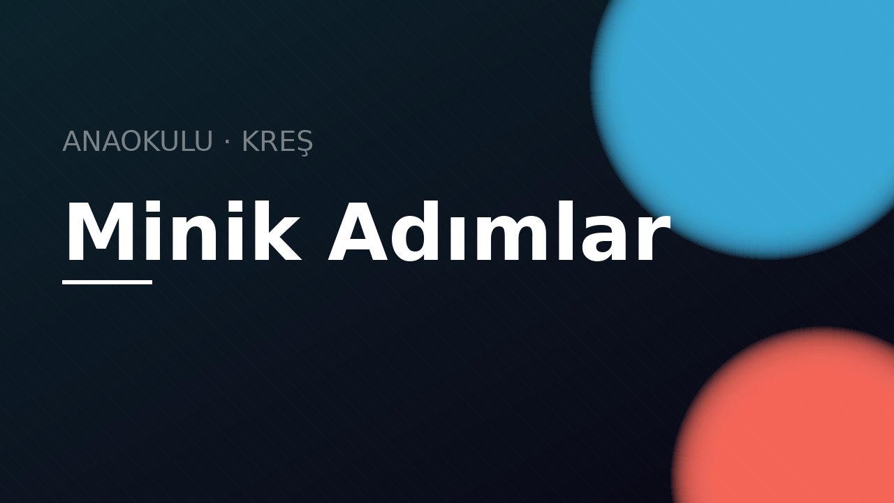 Minik Adımlar Anaokulu