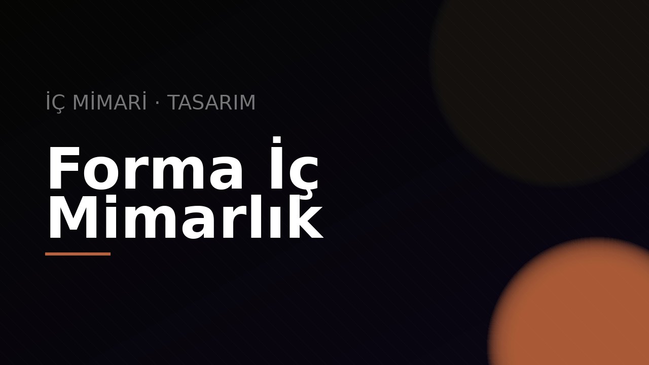 Forma İç Mimarlık