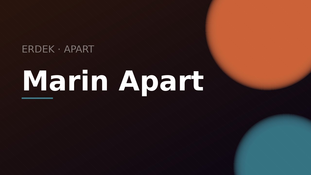 Marin Apart — Erdek apart otel