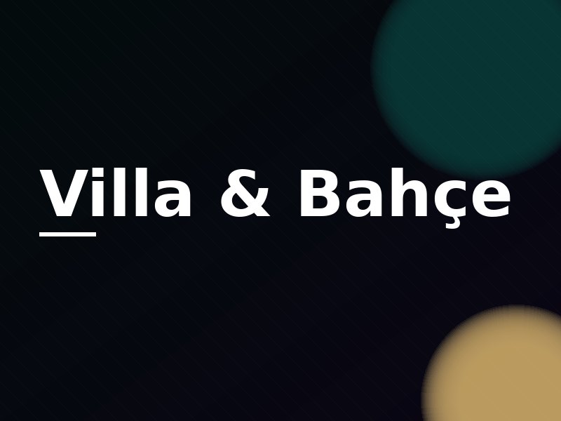 Villa Lavanta — özel havuzlu bahçe ve villa dış görünüm